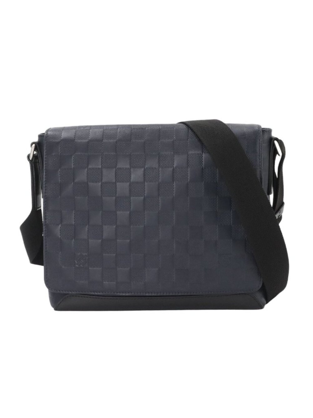 Louis Vuitton Damier Infini District PM Shoulder Bag Leather Astral